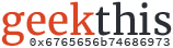 GeekThis Programming Blog